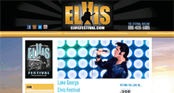 Desktop Screenshot of lakegeorgeelvisfest.com